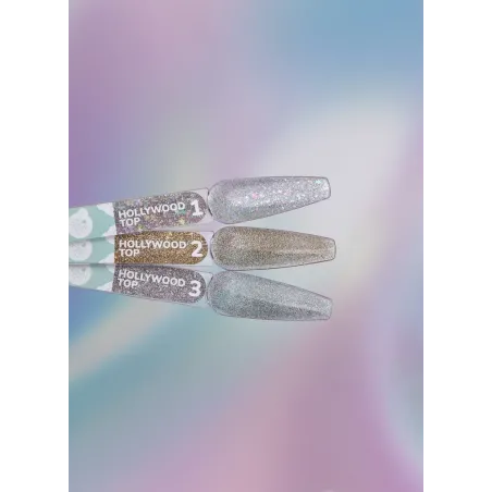 TOP HOLLYWOOD 3 Youarecute 5ml– Finish sigillante grigio flashing senza dispersione
