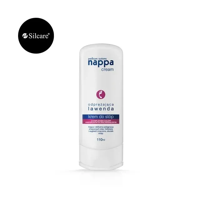 Crema piedi rilassante alla lavanda Nappa Silcare 100 ml, unghie Silcare, CURA DEL CORPO unghie.