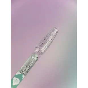 TOP EASY PEASY 1 Youarecute 5ml– Finish sigillante flakes argento senza dispersione 2