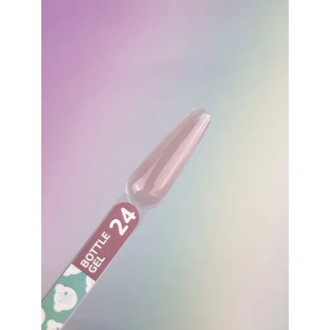 BOTTLE GEL 24 YouAreCute 15ml – Acrygel liquido nude builder per Rinforzo e allungamento