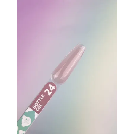 BOTTLE GEL 24 YouAreCute 15ml – Acrygel liquido nude builder per Rinforzo e allungamento