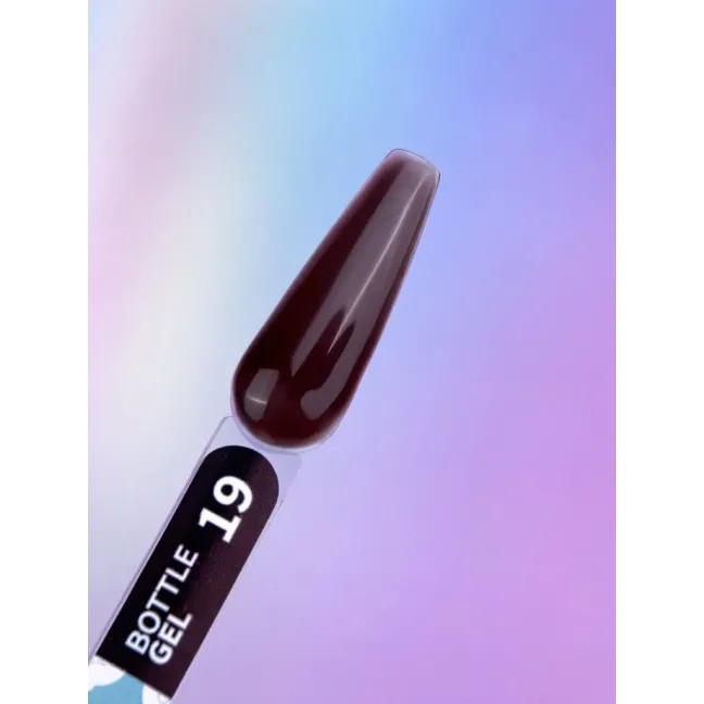 BOTTLE GEL 19 YouAreCute 15ml – Acrygel liquido marrone builder per Rinforzo e allungamento