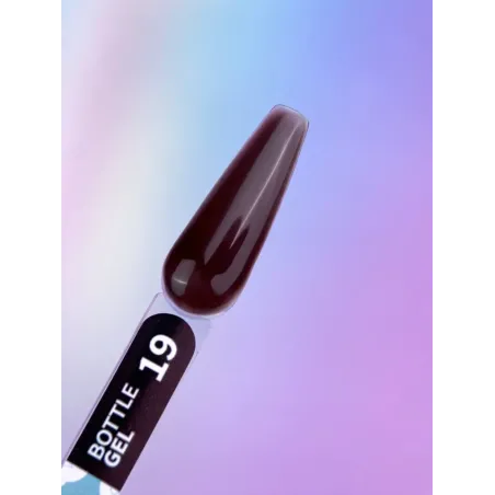 BOTTLE GEL 19 YouAreCute 15ml – Acrygel liquido marrone builder per Rinforzo e allungamento