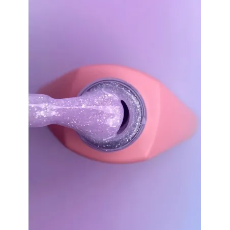 BOTTLE GEL 8 YouAreCute 15ml – Acrygel liquido lilla glitter builder per Rinforzo e allungamento
