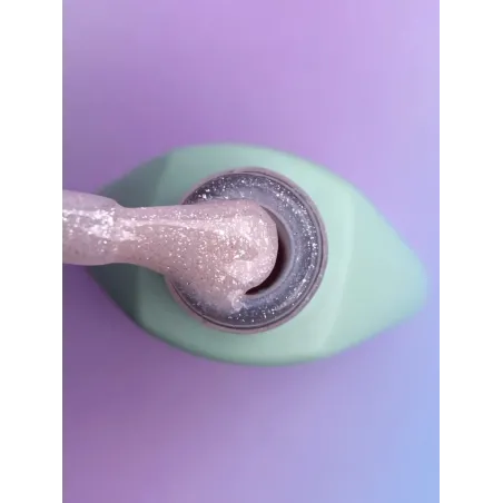 BOTTLE GEL 6 YouAreCute 15ml – Acrygel liquido champagne glitter builder per Rinforzo e allungamento