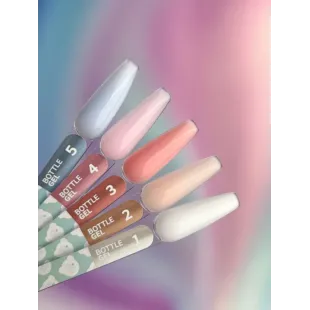 BOTTLE GEL 5 YouAreCute 15ml – Acrygel liquido bianco lattiginoso builder per Rinforzo e allungamento 2