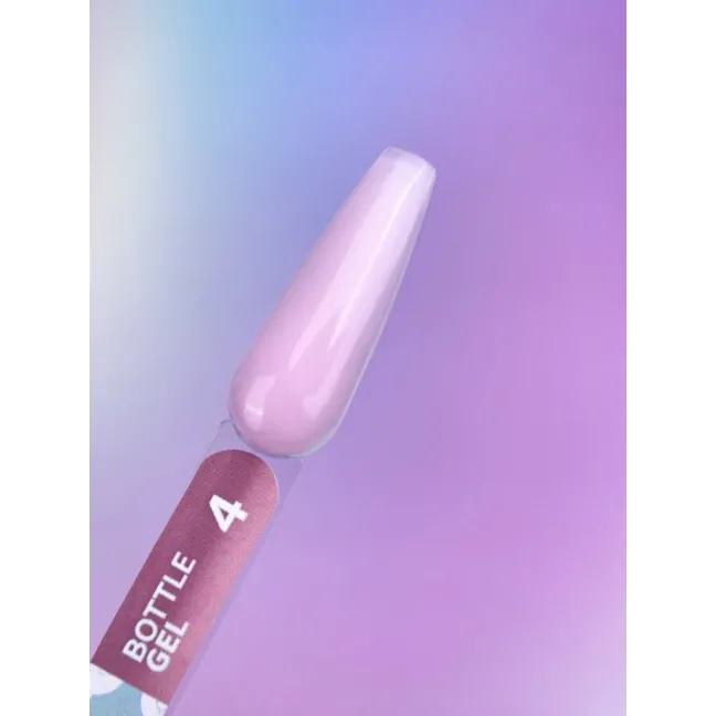 BOTTLE GEL 4 YouAreCute 15ml – Acrygel liquido rosa chiaro builder per Rinforzo e allungamento
