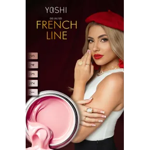 FRENCHLINE 1 Yoshi Nails 50ml – Builder Gel rosa lattiginoso 2