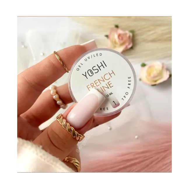 FRENCHLINE 1 Yoshi Nails 50ml – Builder Gel rosa lattiginoso