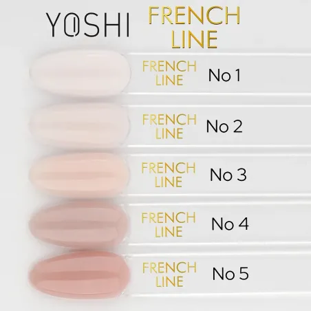 FRENCHLINE 3 Yoshi Nails 50ml – Builder Gel nude cover autolivellante