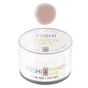 FRENCHLINE 4 Yoshi Nails 50ml – Builder Gel nude cover autolivellante