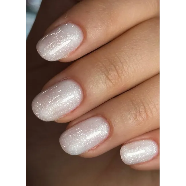 BOTTLE GEL 10 YouAreCute 15ml – Acrygel liquido bianco glitter builder per Rinforzo e allungamento