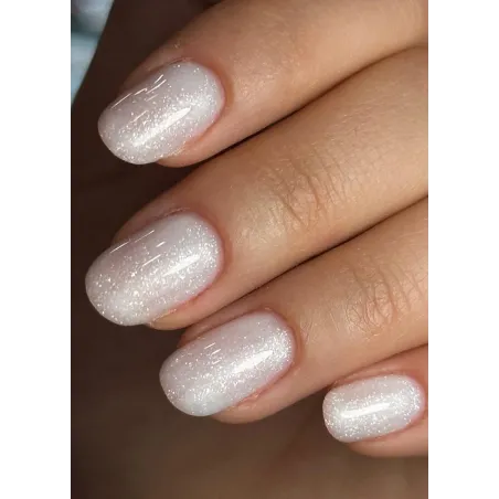 BOTTLE GEL 10 YouAreCute 15ml – Acrygel liquido bianco glitter builder per Rinforzo e allungamento