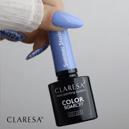 SUMMER STORIES 1 Claresa 5ml - Semipermanente soakoff Polish