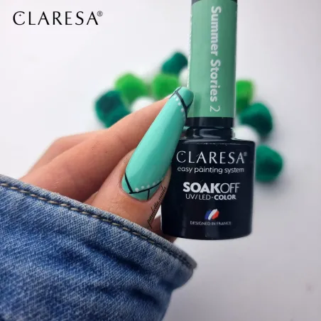 SUMMER STORIES 2 Claresa 5ml - Semipermanente soakoff Polish