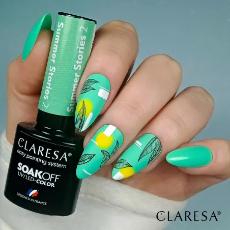 SUMMER STORIES 2 Claresa 5ml - Semipermanente soakoff Polish