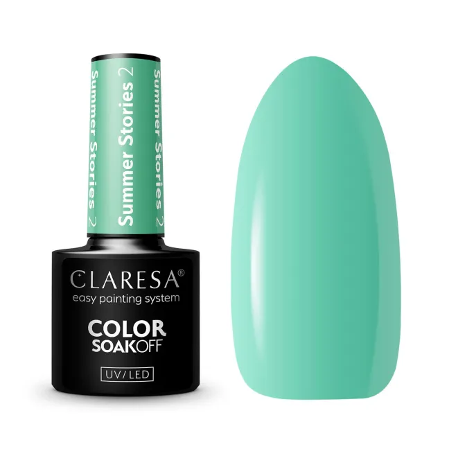 SUMMER STORIES 2 Claresa 5ml - Semipermanente soakoff Polish