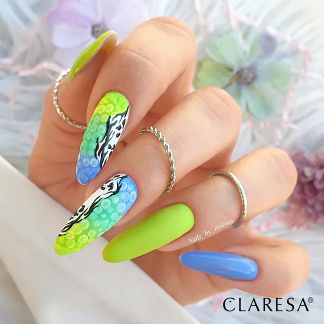 SUMMER STORIES 3 Claresa 5ml - Semipermanente estivo verde soakoff Polish