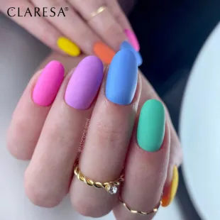 SUMMER STORIES 4 Claresa 5ml - Semipermanente estivo giallo soakoff Polish 2