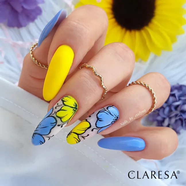 SUMMER STORIES 4 Claresa 5ml - Semipermanente estivo giallo soakoff Polish