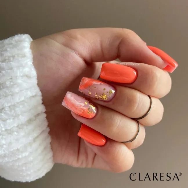 SUMMER STORIES 5 Claresa 5ml - Semipermanente estivo arancio soakoff Polish