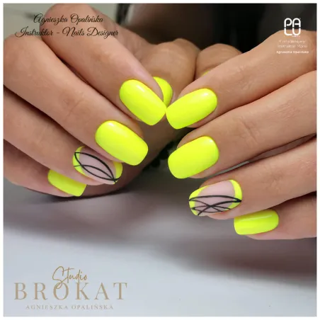 FLUO 1 Claresa 5ml - Semipermanente Polish soakoff fluo Claresa 5 gr