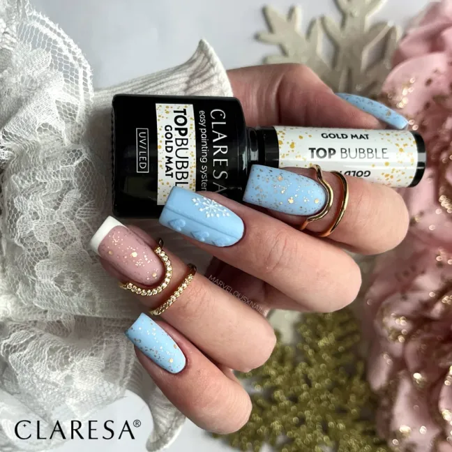 LOLLIPOP 6 Claresa 5ml - Semipermanente Polish soakoff azzurro pastello Claresa 5 gr