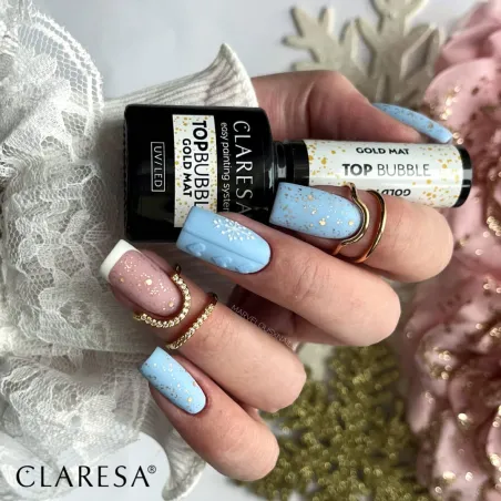 LOLLIPOP 6 Claresa 5ml - Semipermanente Polish soakoff azzurro pastello Claresa 5 gr