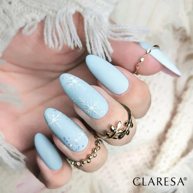 LOLLIPOP 6 Claresa 5ml - Semipermanente Polish soakoff azzurro pastello Claresa 5 gr
