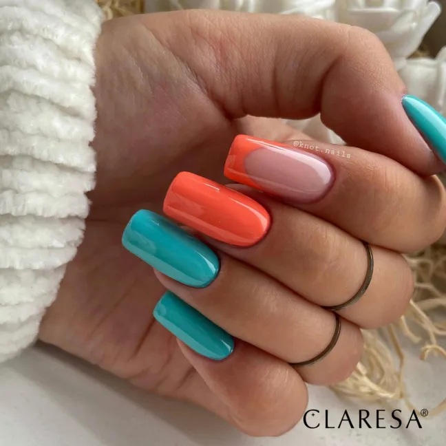 LOLLIPOP 7 Claresa 5ml - Semipermanente Polish soakoff petrolio pastello Claresa 5 gr