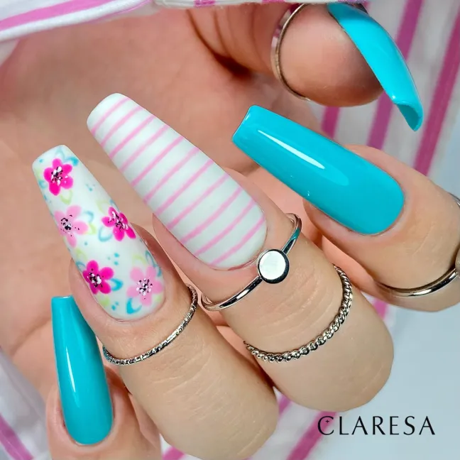 LOLLIPOP 7 Claresa 5ml - Semipermanente Polish soakoff petrolio pastello Claresa 5 gr
