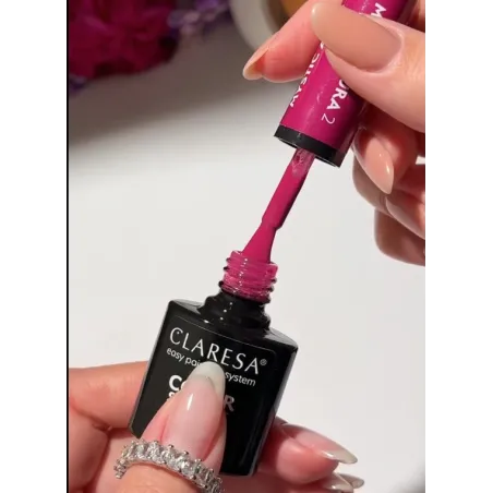 MYSTIC AURA 2 Claresa 5ml - Semipermanente Polish soakoff ciclamino 5 gr