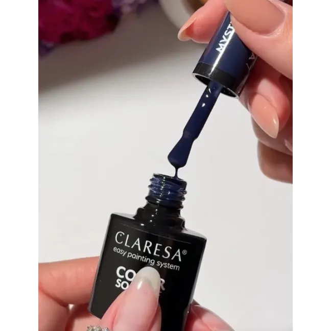 MYSTIC AURA 7 Claresa 5ml - Semipermanente Polish soakoff blu petrolio 5gr