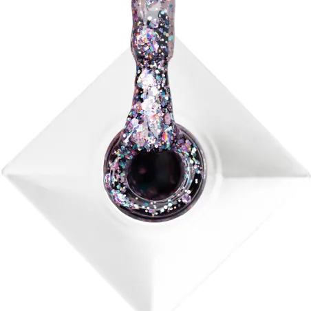 533 MollyNails 8gr - CRUSHED DIAMOND Smalto glitter viola holo semipermanente Soakoff