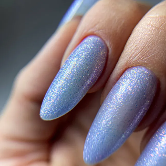 592 MollyLac 10gr - MERMAID WHISPERS Smalto effetto sirena azzurro semipermanente Soakoff