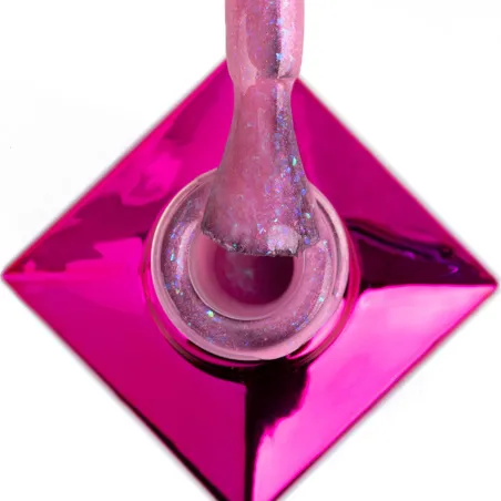 594 MollyLac 10gr - MERMAID WHISPERS Smalto effetto sirena rosa semipermanente Soakoff
