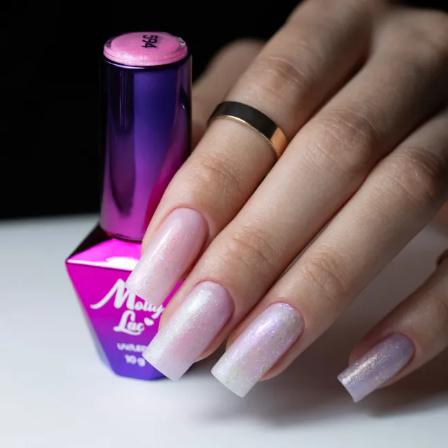 594 MollyLac 10gr - MERMAID WHISPERS Smalto effetto sirena rosa semipermanente Soakoff