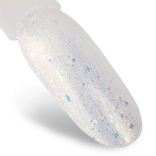 597 MollyLac 10gr - MERMAID WHISPERS Smalto effetto sirena bianco semipermanente Soakoff