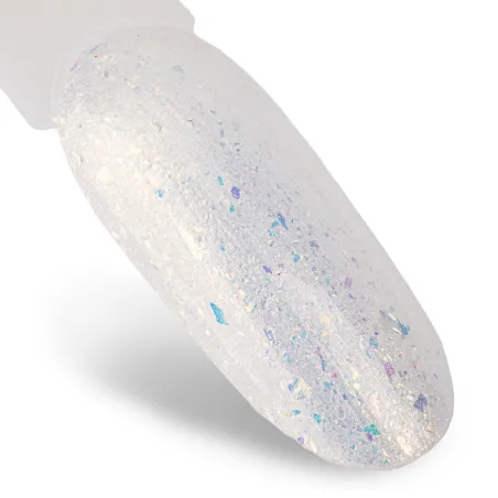 597 MollyLac 10gr - MERMAID WHISPERS Smalto effetto sirena bianco semipermanente Soakoff