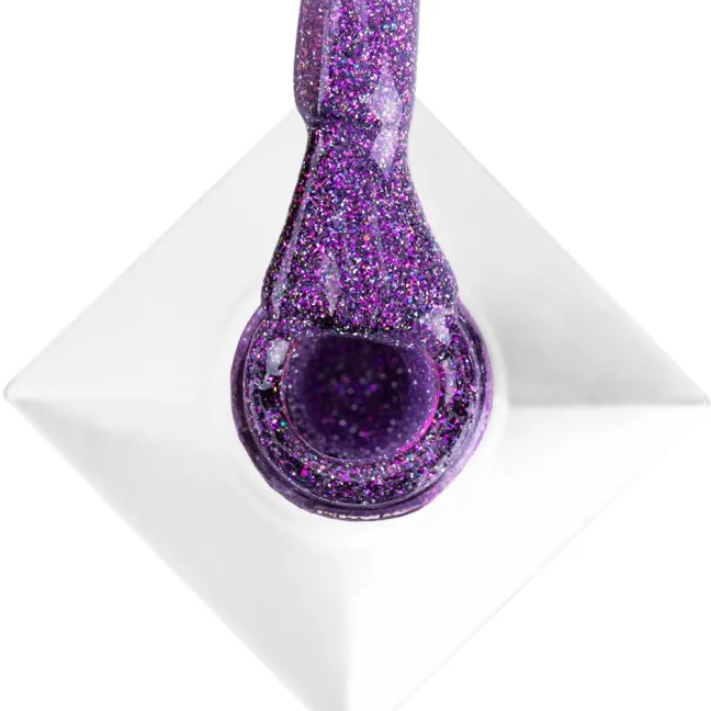 682 MollyLac 10gr - SHOCKING SHINE Smalto holo flash viola semipermanente Soakoff