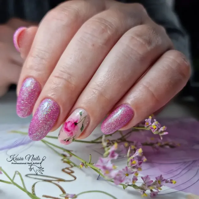 682 MollyLac 10gr - SHOCKING SHINE Smalto holo flash viola semipermanente Soakoff