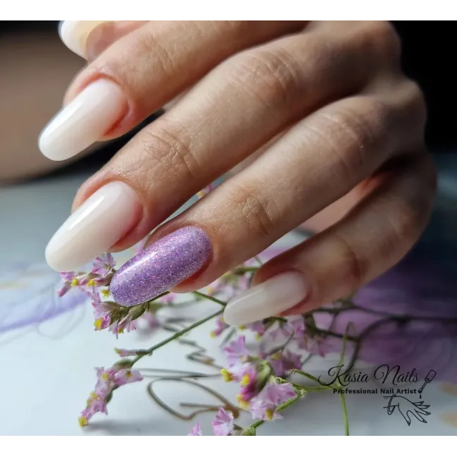 682 MollyLac 10gr - SHOCKING SHINE Smalto holo flash viola semipermanente Soakoff