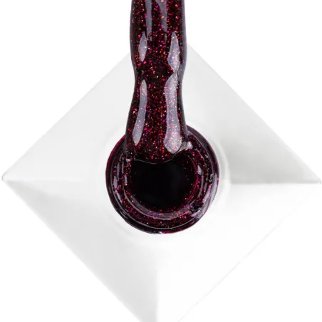 688 MollyLac 10gr - SHOCKING SHINE Smalto holo flash rosso semipermanente Soakoff