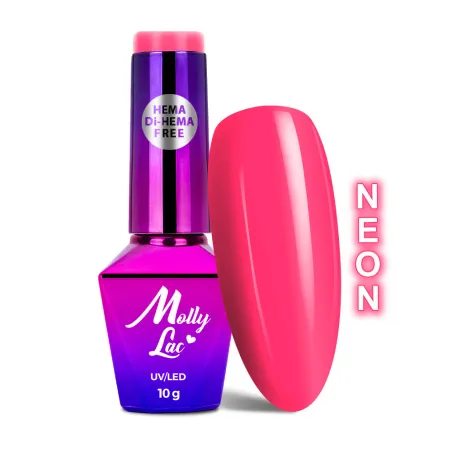 722 MollyLac 10gr - POWER FLOWER Smalto corallo primavera semipermanente Soakoff