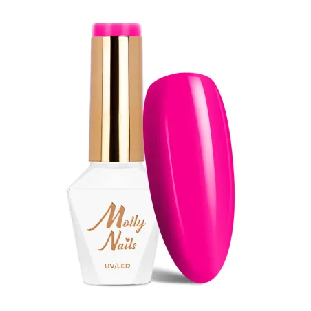 723 MollyLac 10gr - POWER FLOWER Smalto fuxia primavera semipermanente Soakoff