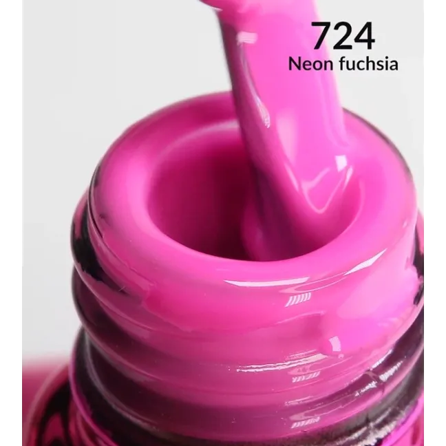 724 MollyLac 10gr - POWER FLOWER Smalto rosa primavera semipermanente Soakoff