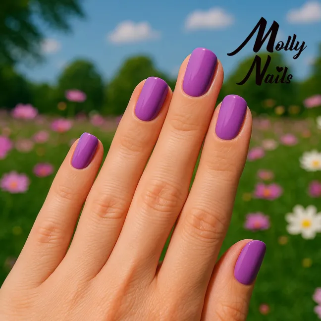 726 MollyLac 10gr - POWER FLOWER Smalto lilla primavera semipermanente Soakoff