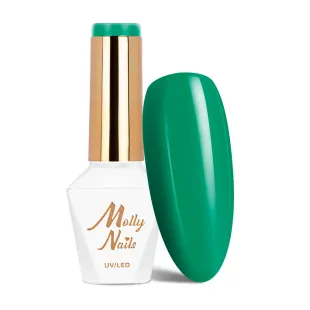 728 MollyLac 10gr - POWER FLOWER Smalto verde primavera semipermanente Soakoff