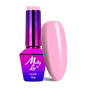 376 MollyLac 10gr - PIN-UP Smalto rosa semipermanente Soakoff