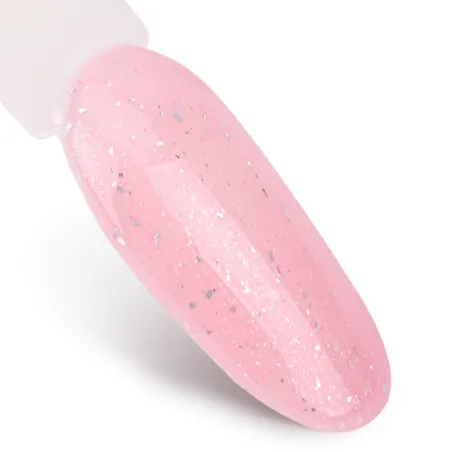 703 MollyLac 10gr - SPARKLING FRENCH Smalto rosa flakes semipermanente Soakoff